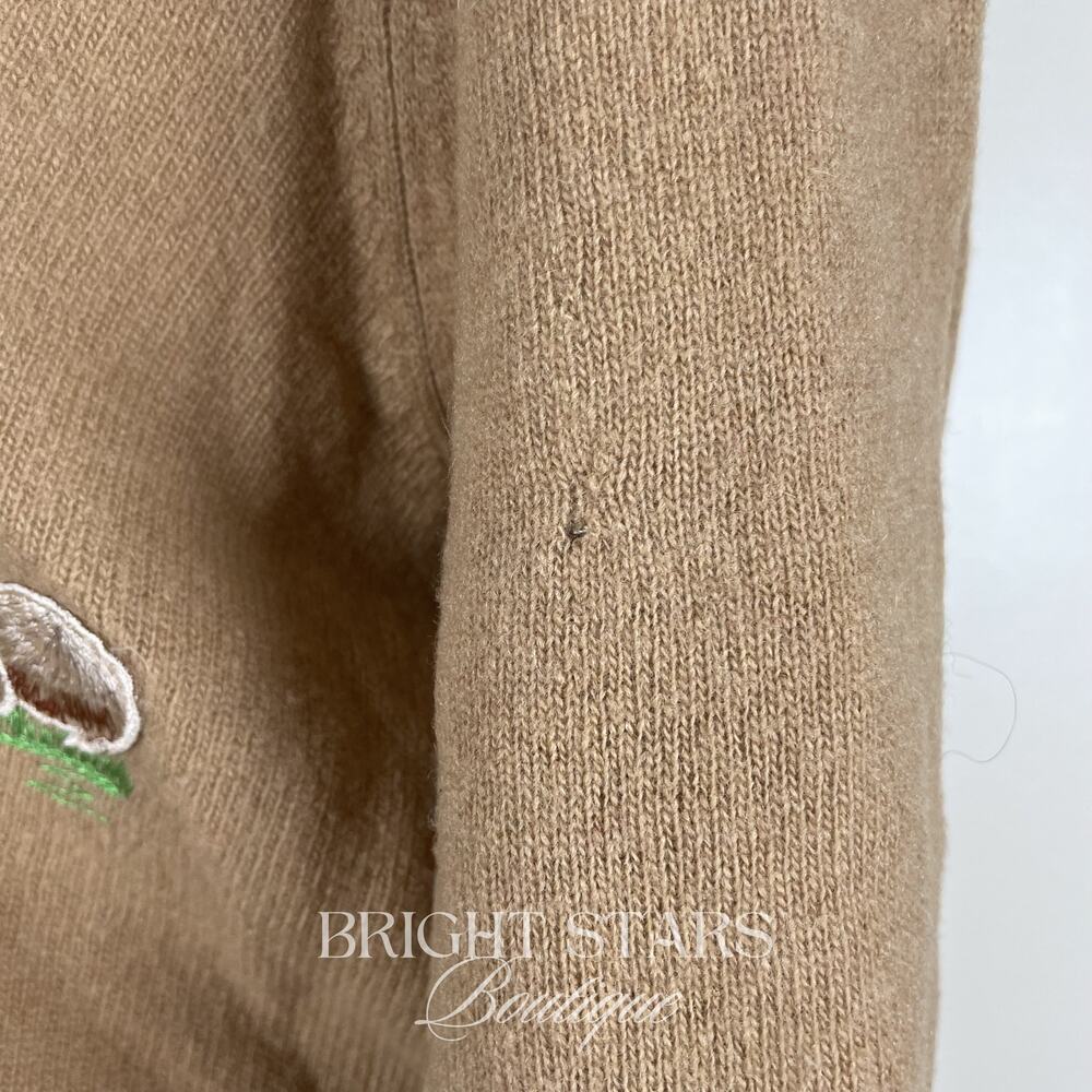 Extremely Rare Vintage Dog Cardigan Brown ASO Willow Buffy the Vampire Slayer - Picture 10 of 16